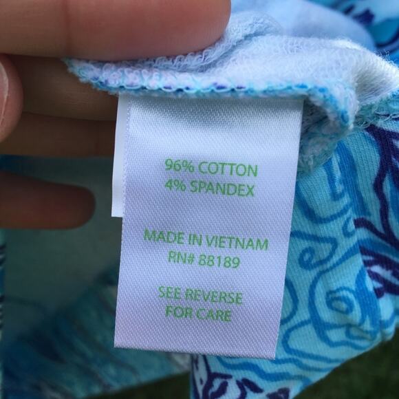 Lilly Pulitzer | Hayley Nice Tail Blue Mermaid Mini Dress - Picture 4 of 6